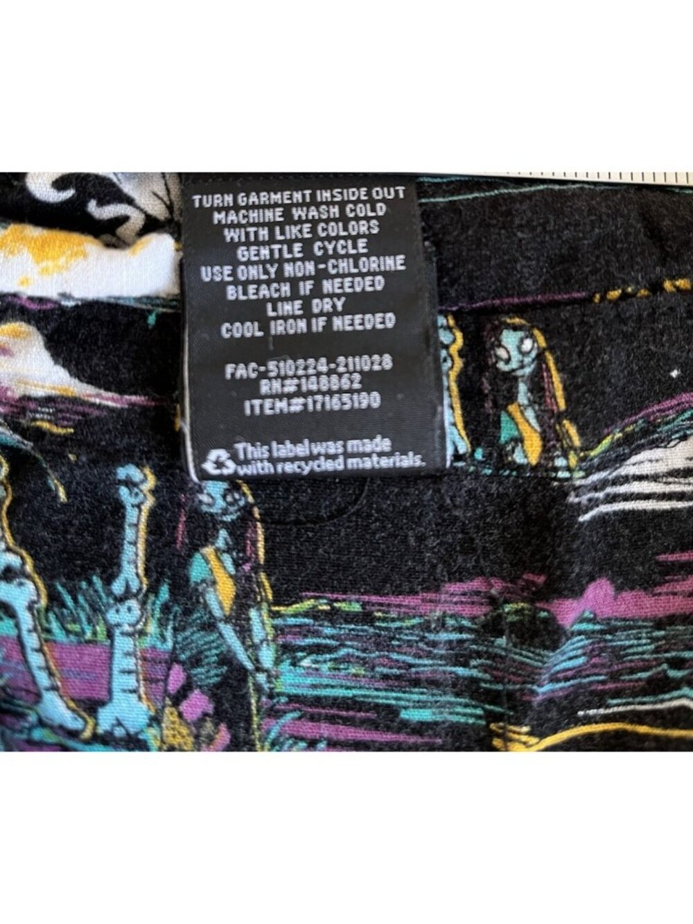 Disney Nightmare Before Christmas Torrid 3 Camp Hawaiian Shirt Jack Zero Sally - Picture 14 of 16